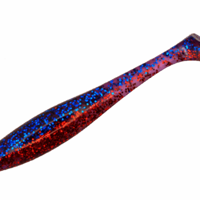 Silikoninis masalas Narval Choppy Tail 10cm #024-Plum Boom
