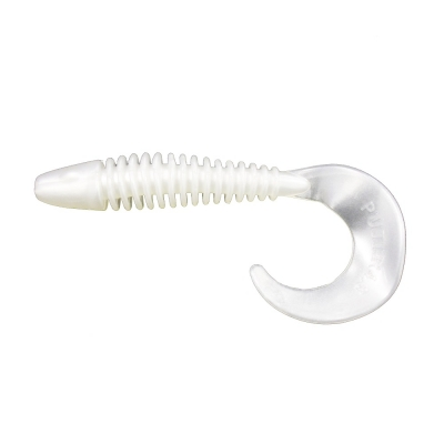 Silikoninis masalas Jig It Puller 4.3 col. 008 White Pearl