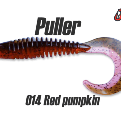 Silikoninis masalas Jig It Puller 4.3 col. 014 Red Pumpkin