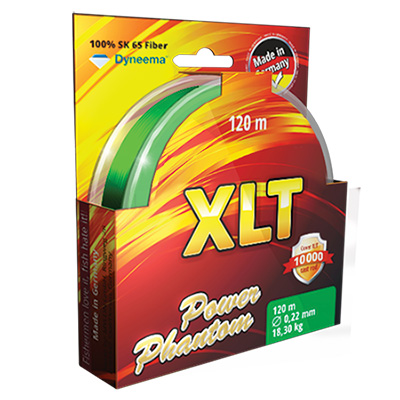 Pintas valas Power Phantom 4x, XLT, 92m, green, 0,20mm, 15,1kg