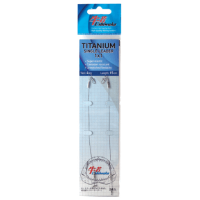 Pavadėlis Pavadėlis Ushiwaka titaninis Single UTS11517, 1Ń…1, 17kg/15cm, 2pcs