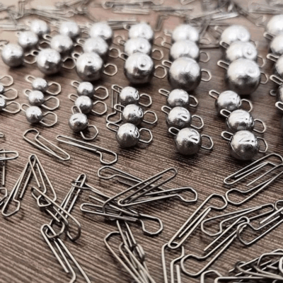 Išardoma švininė čeburaška (apvali "Ultra light") 2g