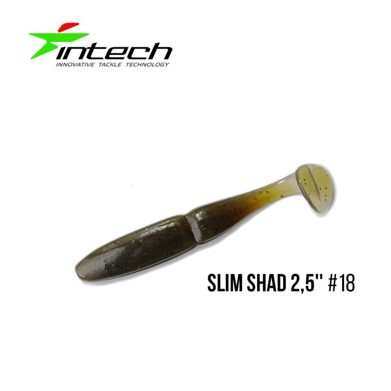 Приманка Intech Slim Shad 2512 шт18