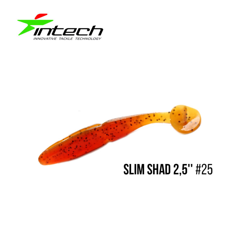 Приманка Intech Slim Shad 2512 шт25