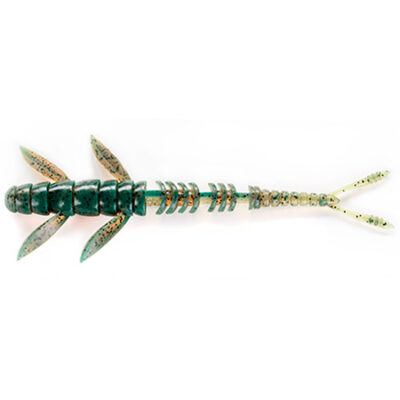 Silikoniniai masalai FishUp Flit 4" (7vnt.), #017 - Motor Oil Pepper