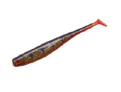 Silikoniniai masalai Narval Skinny 10cm #020-Magic Perch 5 vnt.pak.