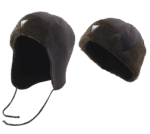 Shapka zimnyaya softshell r9001 brown