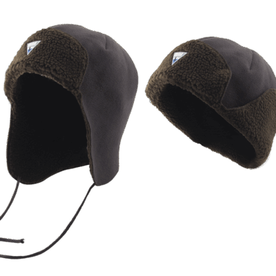 Shapka zimnyaya softshell r9001 brown