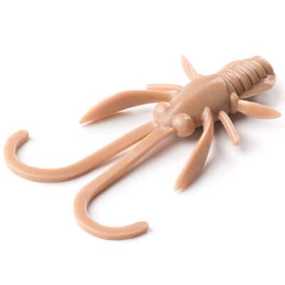 Silikoninis masalas FishUp Baffi Fly 1.5" (10pcs.), #104 - Coffee Milk CRAWFISH taste