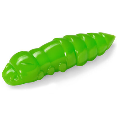Silikoninis masalas FishUp Pupa 1.5" (8pcs.), #105 - Apple Green, cheese taste