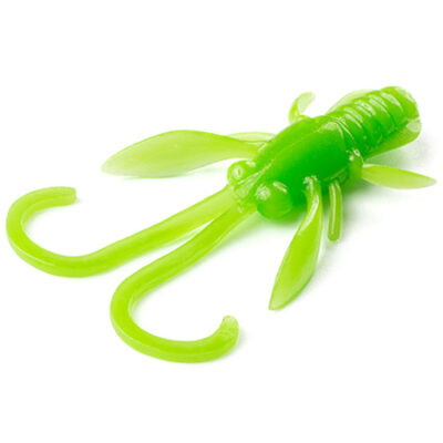Silikoninis masalas FishUp Baffi Fly 1.5" (10pcs.), #105 - Apple Green CRAWFISH taste