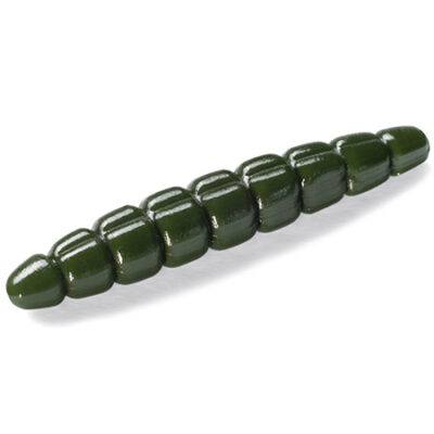 Silikoninis masalas FishUp Morio 1.2" (12pcs.), #110 - Dark Olive, cheese taste