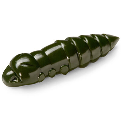 Silikoninis masalas FishUp Pupa 1.5" (8pcs.), #110 - Dark Olive, cheese taste