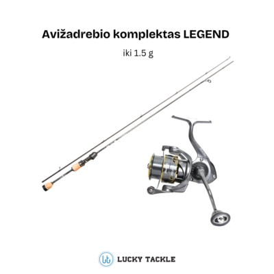 Avižadrebio komplektas LEGEND iki 1.5gr