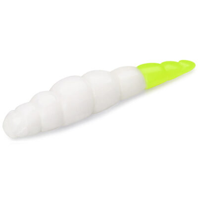 Silikoninis masalas FishUp Yochu 1.7" (8pcs.), #131 - White/Hot Chartreuse, cheese taste