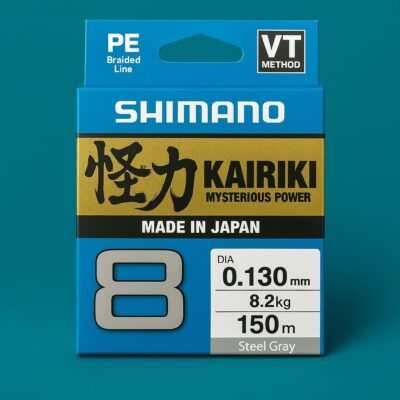 Pintas valas Shimano Kairiki x8 150m Steel Grey (1)