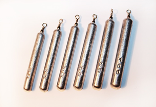 Švininis svarelis su suktuko tipo kilpute 20g