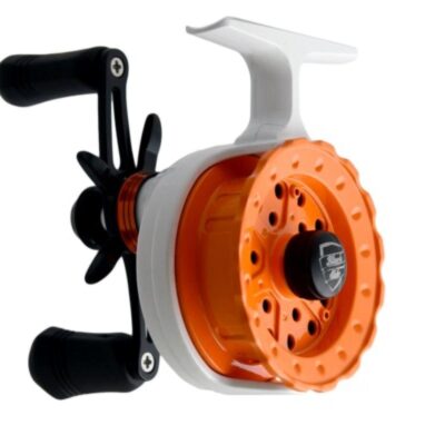 Winter reel Black Side ICE ZEAL OR/WH (4+1)