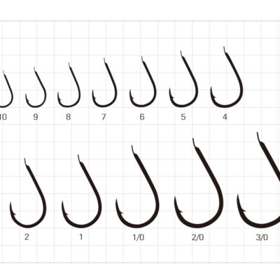 SASAME kabliukai CHINU F-714 Nr.8 NS 21pcs/pack, F714008