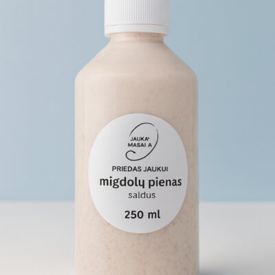 Migdolų pieno priedas jaukui – saldus skystas atraktantas žūklei (250 ml)