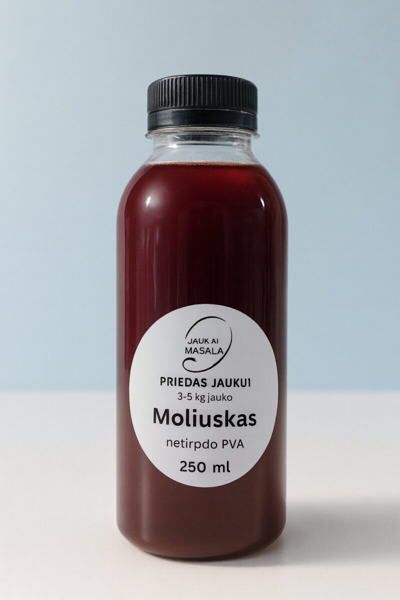 Moliuskų priedas jaukui – skystas atraktantas žūklei (250 ml)