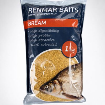 RENMAR BAITS Bream Yellow – žvejybinis jaukas karšiams (1 kg)