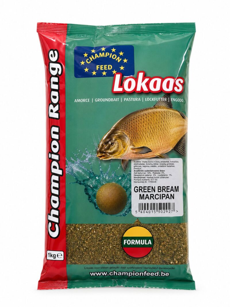 Champion Feed Lokaas Green Bream Marzipan jaukas 1kg