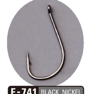 SASAME kabliukai F-741 KEIRYU RINGED NS Nr.5, 15pcs/pack, 1vnt, F741005