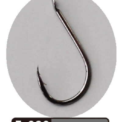 SASAME kabliukai F-838 CHINU DOUBLE BARB NS Nr.1/0, 10pcs/pack, 1vnt, F838001/0