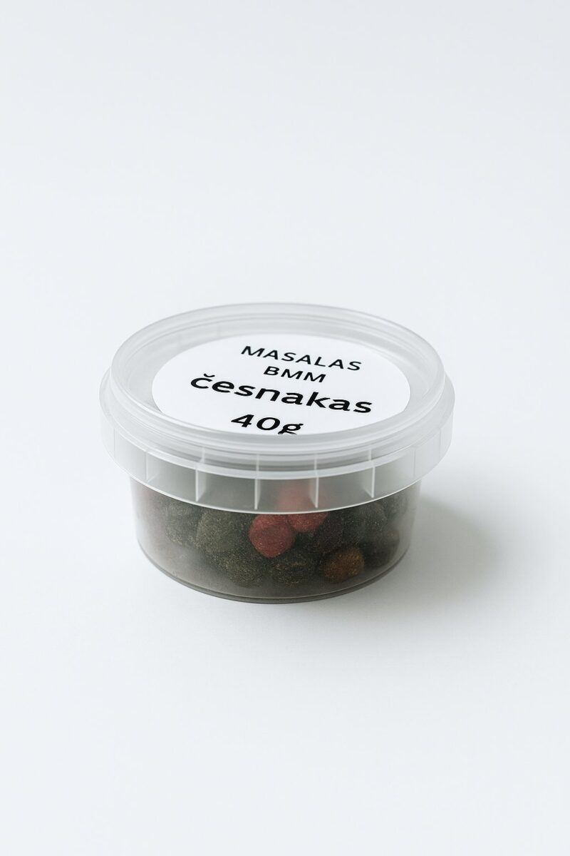 Masalas BMIx česnakas 40g – mišrūs granuliai dėžutėje