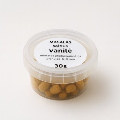 Saldus vanilės masalas minkštos granulės 6-8mm 30g
