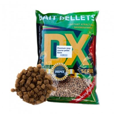 Peletės Premium carp coarse 6mm 1,5kg