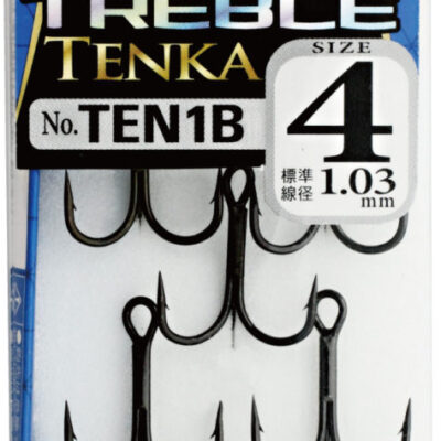 SASAME trišakis Treble Tenka Hook NS TEN1B Nr.2, 5pcs/pack, 1vnt, TEN1B2