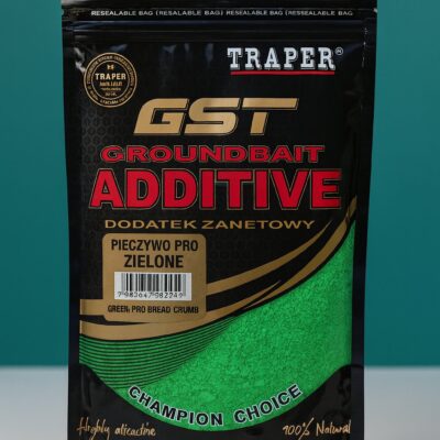 Traper GST Groundbait Additive Pieczywo Pro Zielone 1kg žalia pakuotė