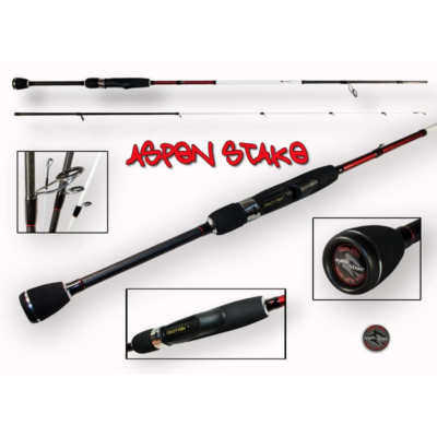 Crazy Fish Aspen Stake 183cm 6'0" 1-6g spiningas