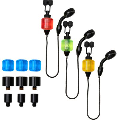 Prologic K1 Mini Hanger Chain Set 3 Rod R/Y/G +3 Blue sviestukų rinkinys