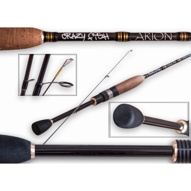 Crazy Fish Arion ASR832LT spiningas Crazy Fish Arion 253cm 4-18g spiningas ASR832LT