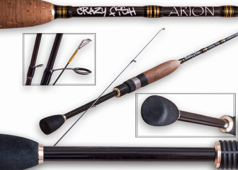 Crazy Fish Arion ASR862MLT spiningas Crazy Fish Arion 262cm 5-21g spiningas ASR862MLT