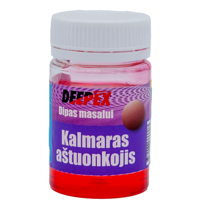 Dipas 60g Kalmaras - aštunkojis – skystas mirkalas karpio masalams