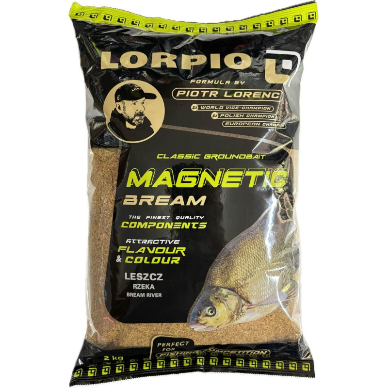 RK-LOR-2 Lorpio Magnetic Bream River Karšis upė 2kg Jaukas Lorpio Magnetic Bream River karšiams upėje 2kg