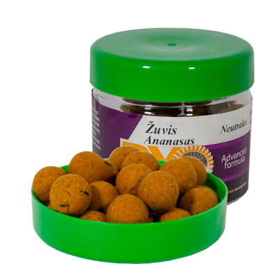 Kablio masalas neutralus Žuvis ananasas 18mm – dirbtinis boilis karpiams