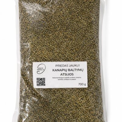 Kanapių baltymų atsiūjos – jauko priedas 700g