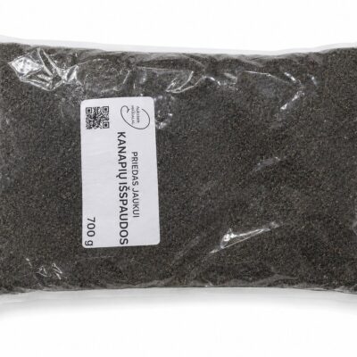 Kanapių išspaudos – jauko priedas 700g
