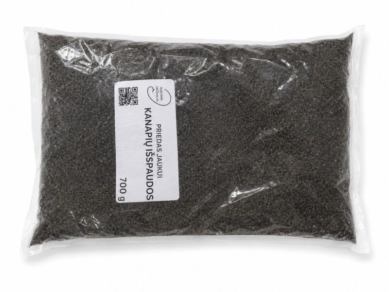 Kanapių išspaudos – jauko priedas 700g