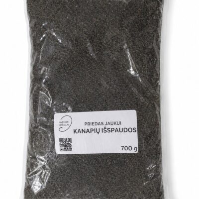 Kanapių išspaudos – jauko priedas 700g