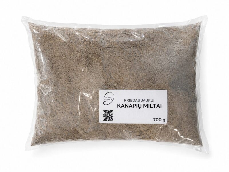 Kanapių miltai – jauko priedas 700g