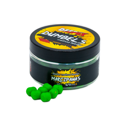Marcipanas Dumbel wafter 6-8mm – neutralaus plūdrumo masalas karpio žvejybai