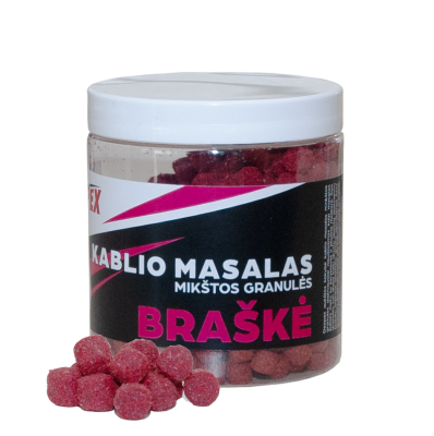 Minkštos granulės Braškė 6mm