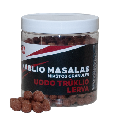 Minkštos granulės Uodo trūklio lerva 6mm