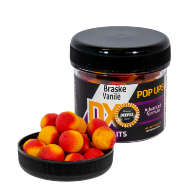 Pop up Braškė vanilė 15mm – dirbtinis pop-up kablio masalas karpio žvejybai